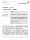 Fatigue strength degradation of corroded structural details: A formula for S‐N curve Cover Page