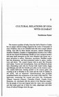 Research paper thumbnail of Cultural relations of Goa with Gujarat