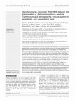 Saccharomyces cerevisiae strain 905 reduces the translocation of Salmonella enterica serotype Typhimurium and stimulates the immune system in gnotobiotic and conventional mice Cover Page