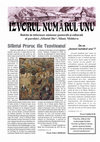 Research paper thumbnail of IZVORUL NUMĂRUL UNU. Buletin de informare misionar-pastorală şi culturală al parohiei "Sfântul Ilie", Slănic Moldova. Anii 2006 - 2021