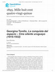 Research paper thumbnail of Georgina Torello, La conquista del espacio – Cine silente uruguayo (1915-1932)