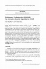 Research paper thumbnail of Thresholds: Performance Evaluation for APSSNMP: An Alternative Security Algorithm for SNMP