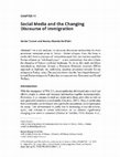 Research paper thumbnail of Social Media and the Changing Discourse of Immigration