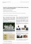 Erratum to: Educating Architects in Turkish Culture, Gains and Loses: A Historical Perspective Cover Page