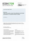 Research paper thumbnail of Have a Son, Gain a Voice: Son Preference and Female Participation in Household Decision Making