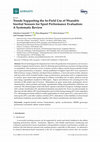 Trends Supporting the In-Field Use of Wearable Inertial Sensors for Sport Performance Evaluation: A Systematic Review Cover Page