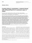 Research paper thumbnail of Coupling killing to neutralization: combined therapy with ceftriaxone/Pep19-2.5 counteracts sepsis in rabbits