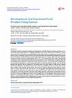 Research paper thumbnail of Development of a Functional Food Product Using Guavas