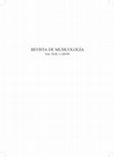 Revista de Musicología, vol. 42, núm. 1 (Madrid, 2019). 412 pp. + Editorial "La biografía, o de las aporías de un género musicológico" (pp. 11-16) Cover Page