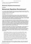 Muhammad, Republican Revolutionary Cover Page