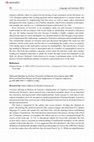 Research paper thumbnail of Gibbons, A. (2011) ‘Multimodal Metaphor By Charles J. Forceville and Eduardo Urios-Aparisi (eds), 2009. Berlin and New York: Mouton de Gruyter, pp.470, ISBN 978 3 11 020515 2 (hbk)’ [Review Article] Language and Literature 20(1): 78-81.