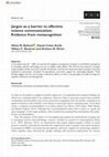 Research paper thumbnail of Jargon as a barrier to effective science communication: Evidence from metacognition