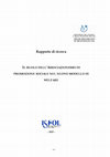 Research paper thumbnail of Rapporto di ricerca IL RUOLO DELL'ASSOCIAZIONISMO DI PROMOZIONE SOCIALE NEL NUOVO MODELLO DI WELFARE -2013