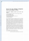 Research paper thumbnail of Etat de l'art des techniques d'adaptation dans les jeux ludiques et sérieux