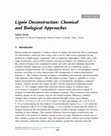 Lignin Deconstruction: Chemical and Biological Approaches Cover Page