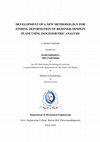 DEVELOPMENT OF A NEW METHODOLOGY FOR FINDING DEFORMATION OF REISSNER-MINDLIN PLATE USING ISOGEOMETRIC ANALYSIS A PROJECT REPORT submitted by Cover Page