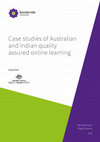 Case studies of Australian and Indian quality assured online learning (Lahiri & Freeman, 2018) Cover Page