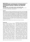 Research paper thumbnail of Characterization and Evaluation of Antimicrobial and Cytotoxic Activities of Glycine max Methanol Extract