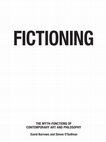 Introduction to Fictioning: The Myth-Functions of Contemporary Art and Philosophy Cover Page