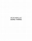 HỒ SƠ NĂNG LỰC SONG THẮNG Cover Page