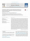 Constitutive analysis of tensile deformation behavior for AA1100 aluminum subjected to multi-axial incremental forging and shearing Cover Page