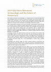 Research paper thumbnail of 2019 EAA Bern Statement: Archaeology and the Future of Democracy