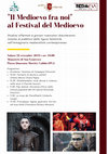 Research paper thumbnail of "Il Medioevo fra noi" al Festival del Medioevo. Gubbio, 28 settembre 2019