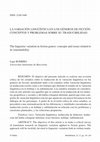 Research paper thumbnail of La variación lingüística en los géneros de ficción: conceptos y problemas sobre su traducibilidad