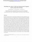 Research paper thumbnail of Modelling the niches of wild and domesticated Ungulate species using deep learning