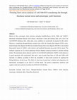 Forming limit curves analysis of AA3104-H19 considering the through- thickness normal stress and anisotropic yield functions Cover Page