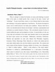 Research paper thumbnail of Nilakantha- A unique thinker in the Indian Intellectual Tradition