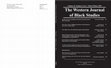 Black women researcher's path to breaking silence: Three scholars reflect on voicing oppression, self-reflexive speech, and talking back to elite discourses. Cover Page