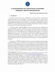 Research paper thumbnail of LA VIDEOCONFERENCIA EN EL PROCESO PENAL SALVADOREÑO: POSIBILIDAD Y LÍMITES DE IMPLEMENTACIÓN