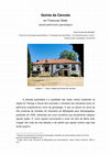 Quinta da Cancela em Tresouras, Baião (estudo patrimonial e genealógico Cover Page