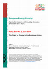 The Right to Energy in the European Union Cover Page