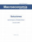 Solucionario Macroeconomia Cover Page