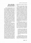 Research paper thumbnail of Reseña - Nunca más Amarilis, Marcelo Báez Meza,