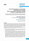 Research paper thumbnail of César Dávila Andrade: la sorprendente ambivalencia de su mirada. Narrar lo incorpóreo, la pavorosa intimidad humana y la imperecedera ternura