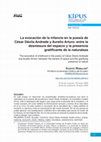 Research paper thumbnail of La evocación de la infancia en la poesía de César Dávila Andrade y Aurelio Arturo: entre la desmesura del espacio y la presencia gratificante de la naturaleza