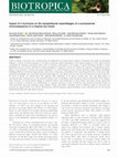 Research paper thumbnail of Impact of a hurricane on the herpetofaunal assemblages of a successional chronosequence in a tropical dry forest