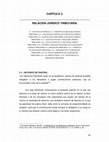 CAPÍTULO 2. _______________________________________________ RELACIÓN JURÍDICO TRIBUTARIA. 2.1.-UN PUNTO DE PARTIDA; 2.2.-CONCEPTO DE RELACIÓN JURÍDICO TRIBUTARIA, 2.2.1.-NATURALEZA JURÍDICA DE LA RELACIÓN JURÍDICO Cover Page