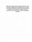 GESTIÓN DE SEGURIDAD, SALUD OCUPACIONAL Y AMBIENTE -SSOA PARA CONTRATISTAS -(RUC®), OPERADO POR EL CONSEJO Cover Page