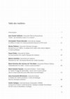 Research paper thumbnail of Quêtes littéraires nº 8, 2018 : Au croisement des vanités Table des matières