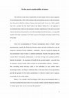 Research paper thumbnail of On the moral considerability of nature