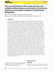 Research paper thumbnail of Holocene Brahmaputra River path selection and variable sediment bypass as indicators of fluctuating hydrologic and climate conditions in Sylhet Basin, Bangladesh