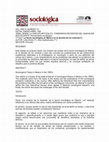 Research paper thumbnail of La teoría sociológica en México en la década de los ochenta.