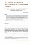 III Colóquio do Grupo de Pesquisa Religiões, Identidades e Diálogos Recife, 24 e 25 de outubro de 2018 MARCEL MAUSS, EPÍSTOLA AOS HEBREUS E O SACRIFÍCIO: APROXIMAÇÕES ENTRE AS LEITURAS Cover Page