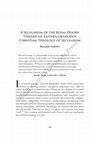 Research paper thumbnail of ‘A Secularism of the Royal Doors: Toward an Eastern Orthodox Christian Theology of Secularism’ in Fundamentalism or Tradition: Christianity after Secularism, eds. A. Papanikolaou and G. Demacopoulos (New York: Fordham University Press, 2019), 108-130