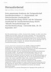 Research paper thumbnail of Herausfordernd. Bericht zur Konferenz "Aktuelle Herausforderungen der Geschlechterforschung", Universität Köln, 28.–30. September 2017