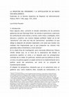 Research paper thumbnail of •	LA IRRUPCIÓN DEL PERONISMO Y LA ARTICULACIÓN DE UN NUEVO DISCURSO JURÍDICO